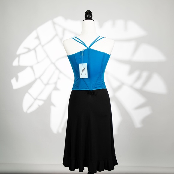 Marciano Blue Lace Corset with Trim and Bust Lace Details (BNWT, Gem Find) - Picture 3 of 6